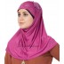 Jersey Instant Hijab - Dark Pink